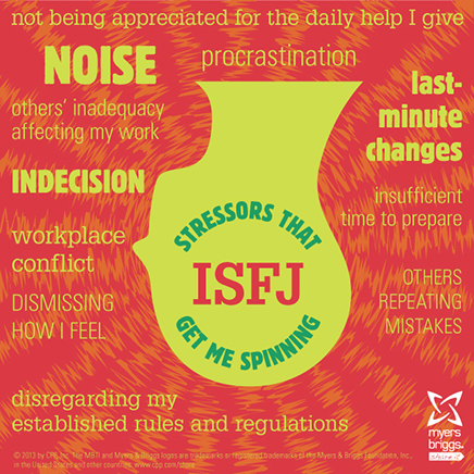 ISFJ stresshead